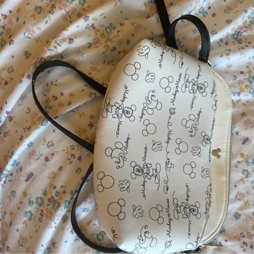 Disney Cream and Black Backpack